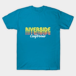 Retro Riverside California T-Shirt